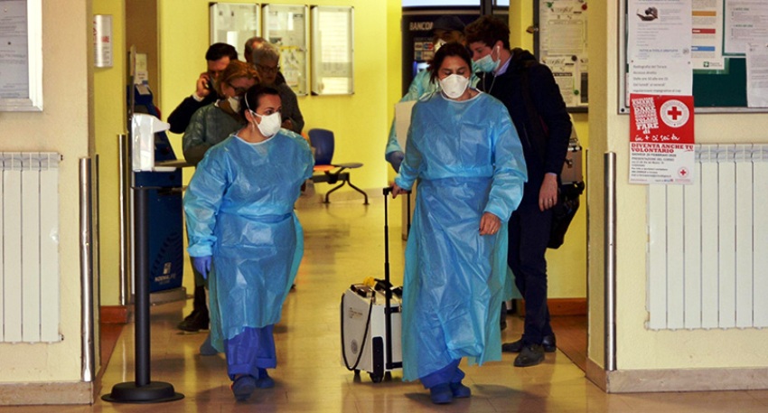 Ospedale di Codogno in cui ' ricoverato il ragazzo che ha contratto il Coronavirus, Pronto soccorso chiuso