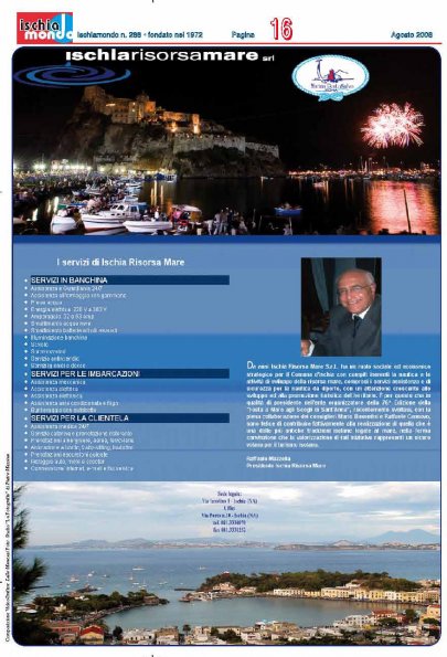 ESTATE ISCHIA MONDO Ultima pagina pag 16