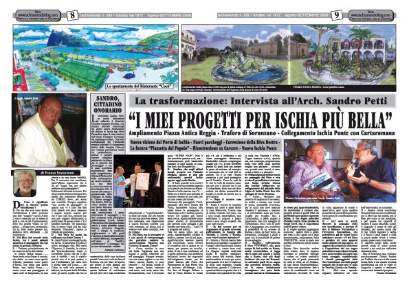 ischia mondo sett. 2009 pag. 8 e 9