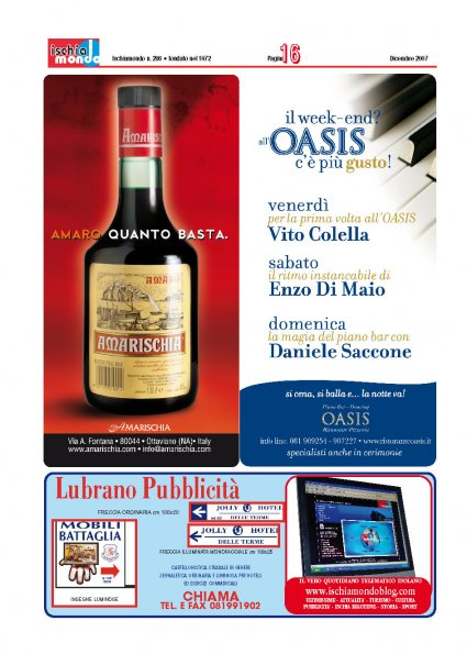 pagina 16 ischia mondo dicem. 2007