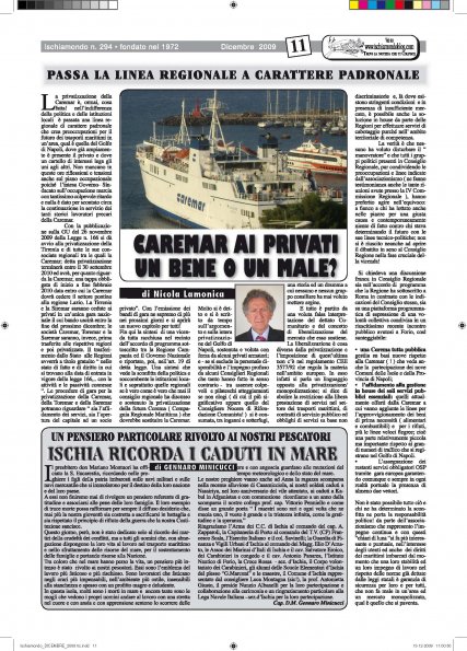 ISCHIA  MONDO PAG 11 DIC. 2009