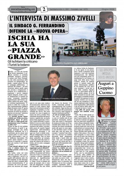ischia mondo  B2  giugno 2009