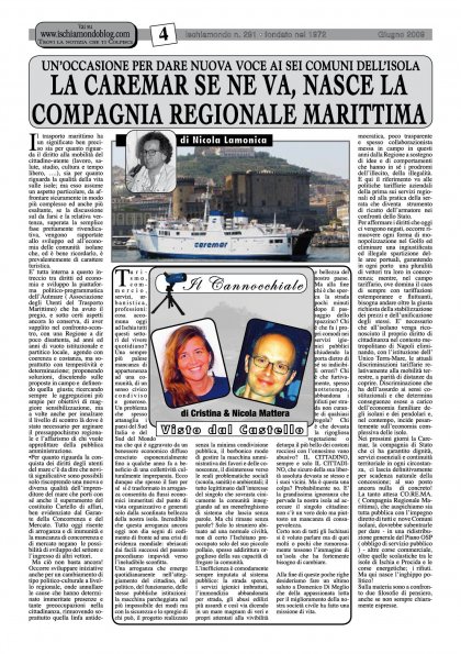 ischia mondo  D4 giugno 2009